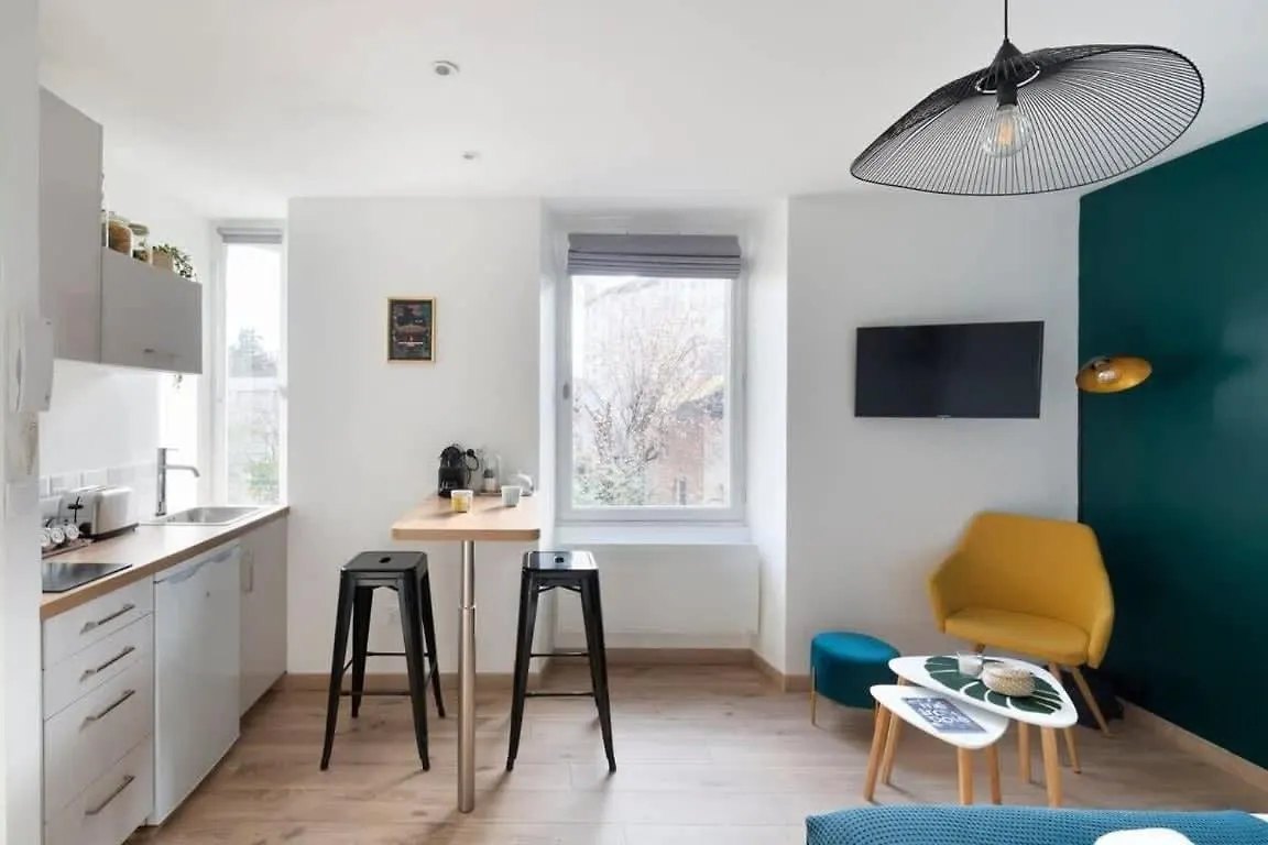 L'Eden Studio Moderne Et Lumineux Proche Centre Rennes Fransa